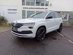 Moonweiss metallic Gebraucht 2019 Skoda Karoq SportLine SUV | 22.490 € (Guter Preis)