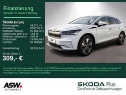 Moonweiss metallic Gebraucht 2023 Skoda Enyaq iV SUV | 34.930 € (Guter Preis)