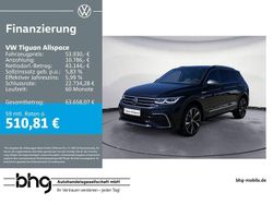 Schwarz Gebraucht 2022 VW Tiguan Allspace R-line SUV | 53.930 €