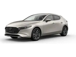 Weiß (arctic white) Neu 2024 Mazda 3 Nagisa Limousine | 29.040 € (Etwas zu teuer)