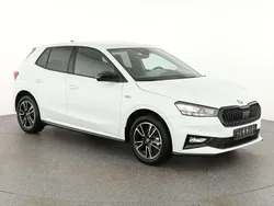 Moonweiss metallic Neu 2025 Skoda Fabia Monte Carlo Limousine | 23.045 € (Fairer Preis)
