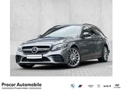 Grau Gebraucht 2019 Mercedes C43 AMG AMG Kombi | 42.690 € (Etwas zu teuer)