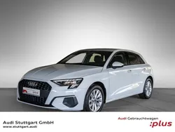 Gletscherweiß metallic Gebraucht 2021 Audi A3 Sportback Limousine | 22.920 € (Guter Preis)