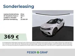 Gletscherweiß metallic schwarz Gebraucht 2022 VW ID.4 Pro SUV | 34.880 € (Fairer Preis)