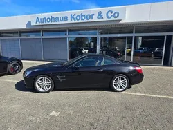 Obsidianschwarz meta (metallic) Gebraucht 2012 Mercedes SL500 Cabrio | 42.980 € (Fairer Preis)