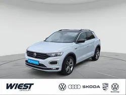 White silver metallic schwarz Gebraucht 2022 VW T-Roc Sportline SUV | 23.880 €