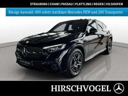 Metalliclack obsidianschwarz Gebraucht 2025 Mercedes GLC220 AMG line Coupé | 59.580 € (Superpreis)
