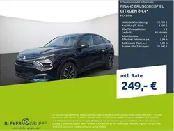 Schwarz Gebraucht 2022 Citroën e-C4 Shine Limousine | 18.890 € (Fairer Preis)