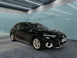 Schwarz Gebraucht 2023 Audi A3 Sportback Advanced Limousine | 27.791 € (Superpreis)