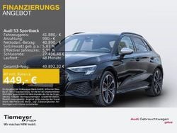 Mythosschwarz metallic Gebraucht 2024 Audi S3 Ambiente Limousine | 38.680 € (Superpreis)