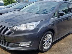 Grau Gebraucht 2018 Ford Grand C-Max Titanium Van / Kleinbus | 10.899 € (Guter Preis)