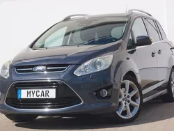 Grau Gebraucht 2014 Ford Grand C-Max Titanium Van / Kleinbus | 7.499 € (Fairer Preis)