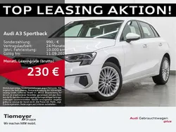 Ibisweiß Gebraucht 2024 Audi A3 Advanced Limousine | 26.110 € (Guter Preis)