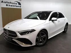 Weiß Gebraucht 2023 Mercedes A180 AMG line Limousine | 29.750 € (Fairer Preis)