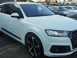 Weiß Gebraucht 2016 Audi Q7 S-Line SUV | 36.950 € (Etwas zu teuer)
