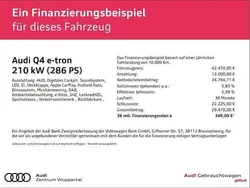 Navarrablau metallic Gebraucht 2024 Audi Q4 e-tron Advanced SUV | 42.470 € (Superpreis)