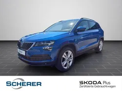 Raceblau metallic (metallic) Gebraucht 2021 Skoda Karoq Style SUV | 25.900 € (Fairer Preis)