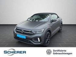 Indiumgrau Gebraucht 2023 VW T-Roc Cabriolet R-line Edition Cabrio | 30.800 € (Fairer Preis)