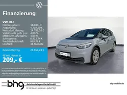 Grau Gebraucht 2021 VW ID.3 Pure Kleinwagen | 18.830 € (Fairer Preis)