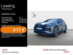 Geysirblau metallic Gebraucht 2024 Audi Q4 Sportback e-tron Advanced SUV | 48.999 € (Fairer Preis)