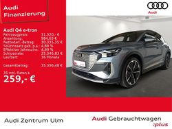 Geysirblau metallic Gebraucht 2022 Audi Q4 e-tron Ambiente SUV | 31.320 € (Superpreis)