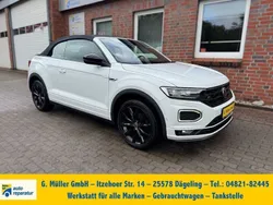Weiß Gebraucht 2021 VW T-Roc Cabriolet R-line Cabrio | 29.980 € (Fairer Preis)