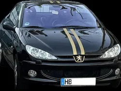 Schwarz Gebraucht 2004 Peugeot 206 CC Cabrio | 2.950 €