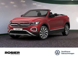 Rot / kings red Gebraucht 2024 VW T-Roc Cabriolet Style Cabrio | 33.330 € (Guter Preis)