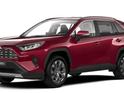 Rot Neu 2025 Toyota RAV4 Hybrid SUV | 46.499 € (Fairer Preis)