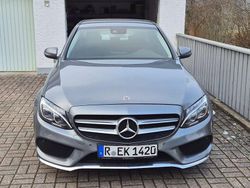 Grau Gebraucht 2017 Mercedes C200 AMG line Limousine | 16.900 € (Fairer Preis)