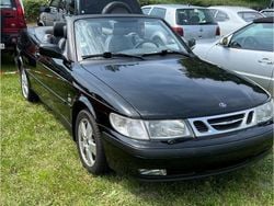 Schwarz Gebraucht 2000 Saab 9-3 Cabriolet Cabrio | 2.700 € (Fairer Preis)