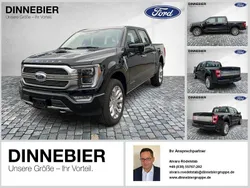 Schwarz (metallic) Gebraucht 2023 Ford F-150 Limited Abholung | 75.495 € (Superpreis)
