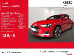 Progressivrot metallic Gebraucht 2024 Audi A3 Advanced Plus Limousine | 35.490 € (Teuer)