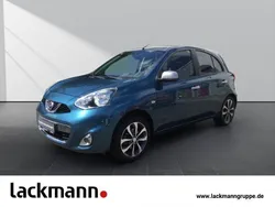 M) (blau Gebraucht 2016 Nissan Micra N-TEC Kleinwagen | 9.990 € (Etwas zu teuer)