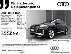 Schwarz Gebraucht 2022 Audi Q4 e-tron S-Line SUV | 29.920 € (Guter Preis)