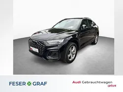 Mythosschwarz metallic Gebraucht 2024 Audi Q5 Sportback S-Line SUV | 52.690 € (Guter Preis)
