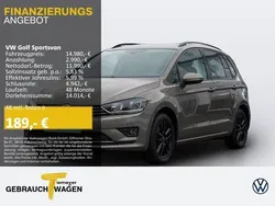 Gold Gebraucht 2017 VW Golf Sportsvan Allstar Van / Kleinbus | 14.980 € (Fairer Preis)