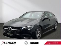 Schwarz Gebraucht 2023 Mercedes CLA220 AMG line Limousine | 36.730 € (Fairer Preis)