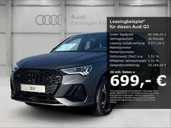 Silber Neu 2025 Audi Q3 Sportback Comfort SUV | 66.546 €