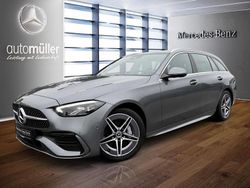 Grau Gebraucht 2024 Mercedes C220 AMG Limousine | 41.380 € (Fairer Preis)