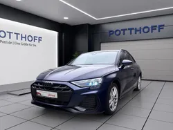 Navarrablau metallic Gebraucht 2024 Audi A3 Sportback S-Line Limousine | 36.750 € (Superpreis)