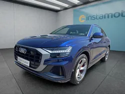 Blau Gebraucht 2021 Audi Q8 S-Line SUV | 61.449 € (Teuer)