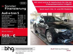 Mythosschwarz metallic Gebraucht 2021 Audi e-tron Ambiente SUV | 45.950 € (Guter Preis)