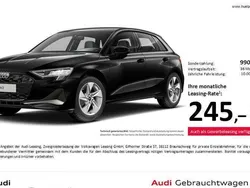 Schwarz Gebraucht 2024 Audi A3 Sportback Advanced Limousine | 33.288 € (Guter Preis)