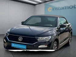 Schwarz Gebraucht 2021 VW T-Roc Cabriolet Cabrio | 24.549 € (Superpreis)