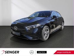 Lack kosmosschwarz Gebraucht 2024 Mercedes A250 AMG Limousine | 35.190 € (Etwas zu teuer)