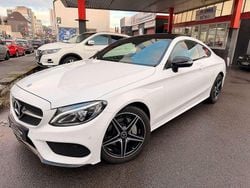 Polarweiss Gebraucht 2018 Mercedes C180 AMG line Coupé | 23.999 € (Guter Preis)