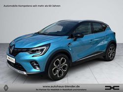 Zweifarbig: aquamarinblau und Gebraucht 2020 Renault Captur Intens SUV | 17.470 € (Fairer Preis)