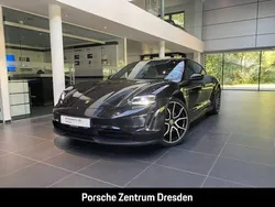Tiefschwarzmetallic (metallic) Gebraucht 2022 Porsche Taycan Limousine | 68.900 € (Teuer)