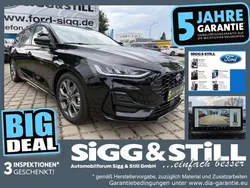Obsidianschwarz metallic Gebraucht 2024 Ford Focus ST-Line Kombi | 21.290 € (Superpreis)